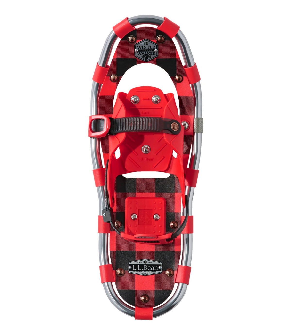 L.L.Bean Kids' Winter Walker Snowshoes Blue Pine Hidden Bears