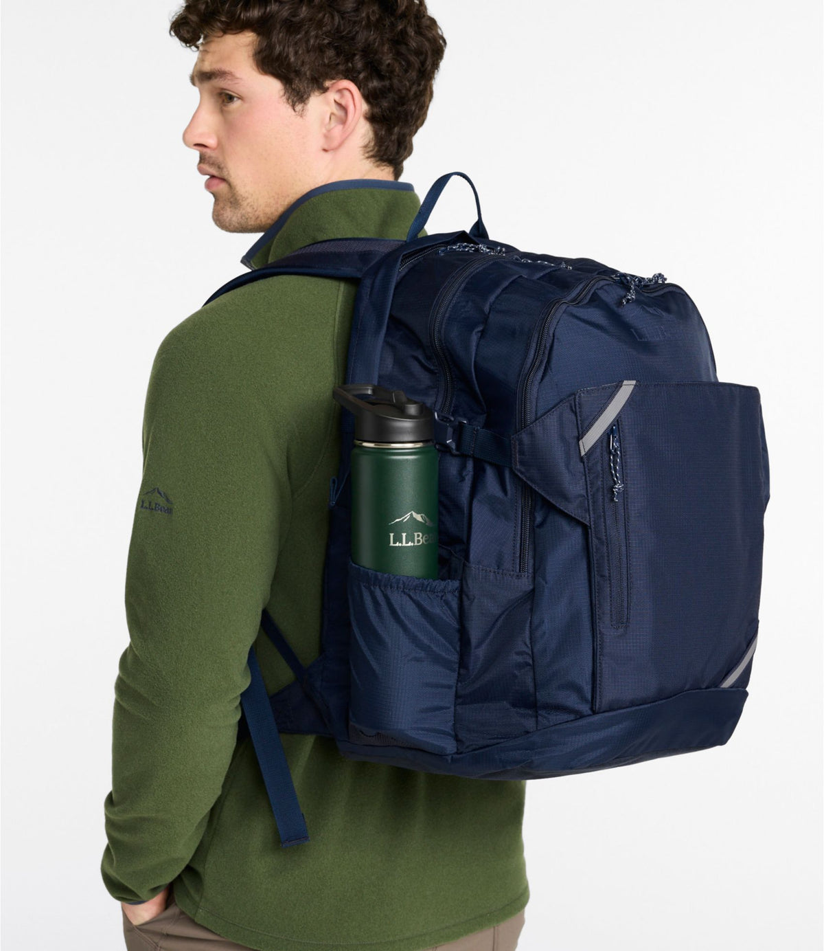 L.L.Bean Comfort Carry Laptop Pack, 42L Thyme