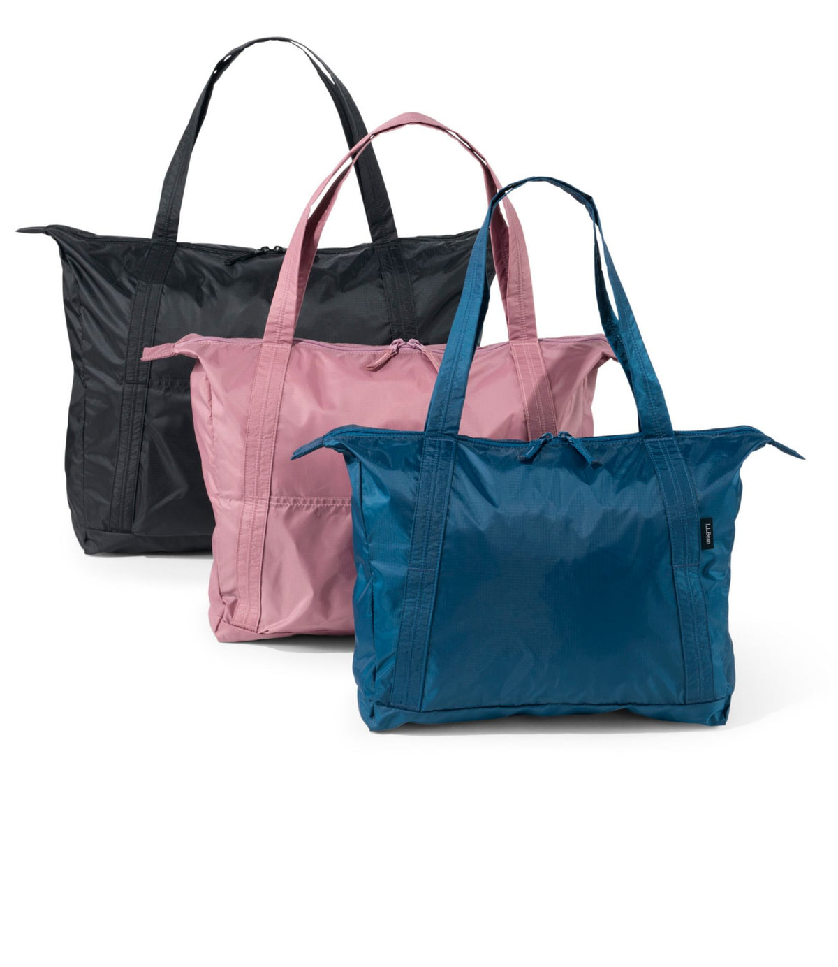 L.L.Bean Packable Lightweight Tote Dark Marine Blue