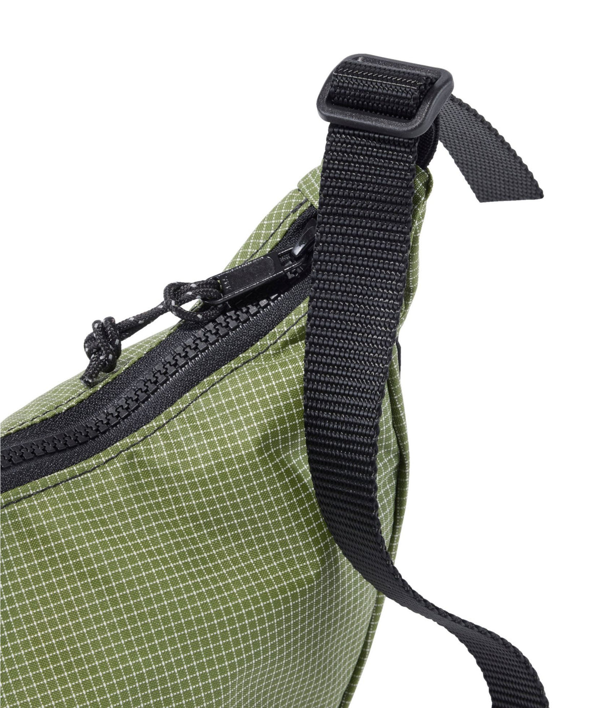 L.L.Bean Flowfold Cutler Crossbody Bag, Mini Coal Ecogrid