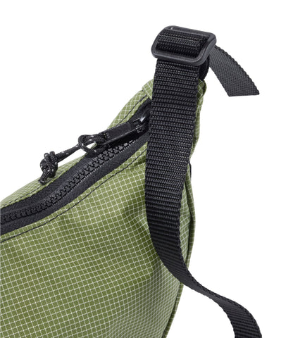 L.L.Bean Flowfold Cutler Crossbody Bag, Mini Coal Ecogrid