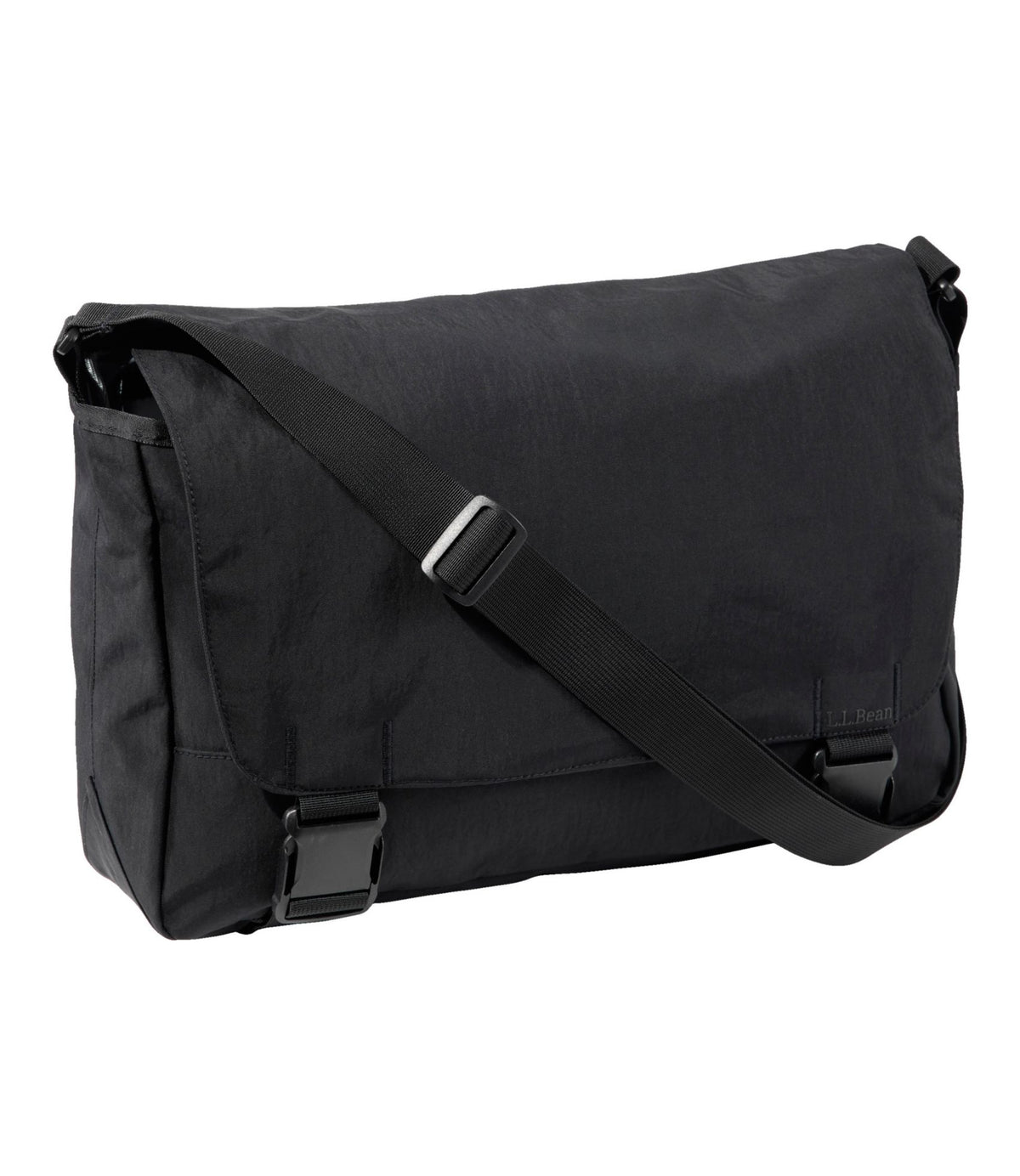 L.L.Bean Wharf Street Messenger Bag Midnight Black