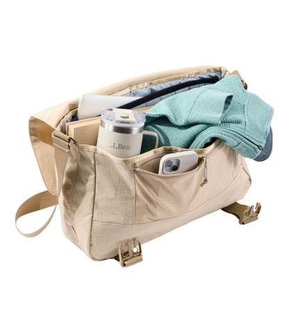 L.L.Bean Wharf Street Messenger Bag Midnight Black