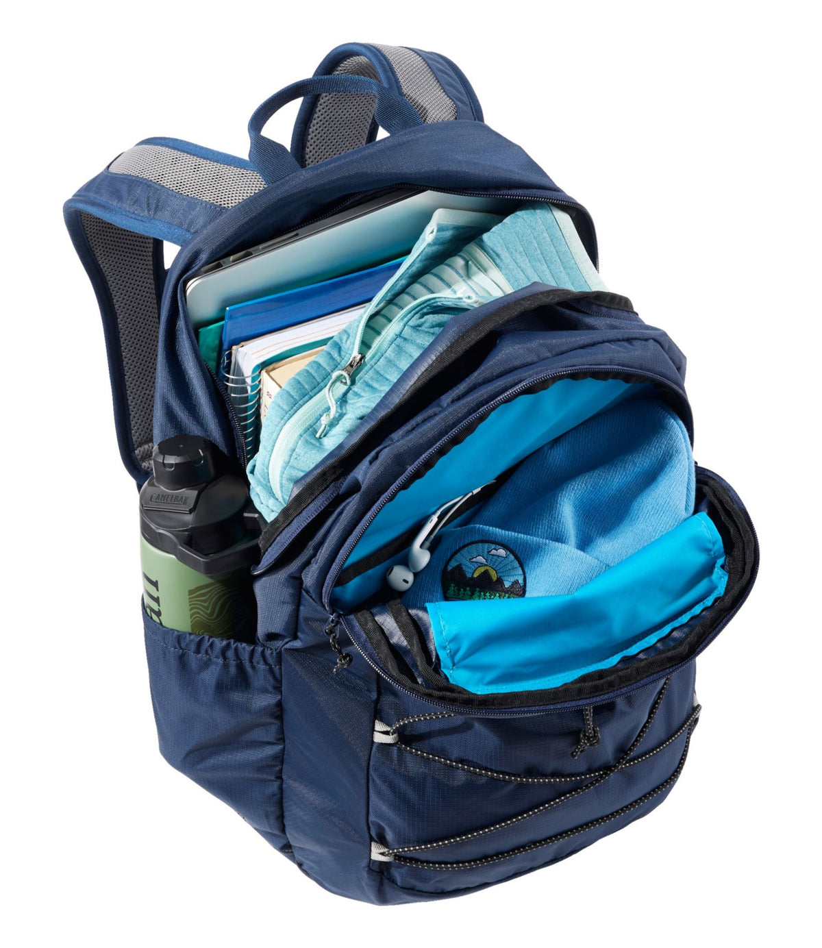L.L.Bean Comfort Carry Laptop Pack, 36L Classic Navy
