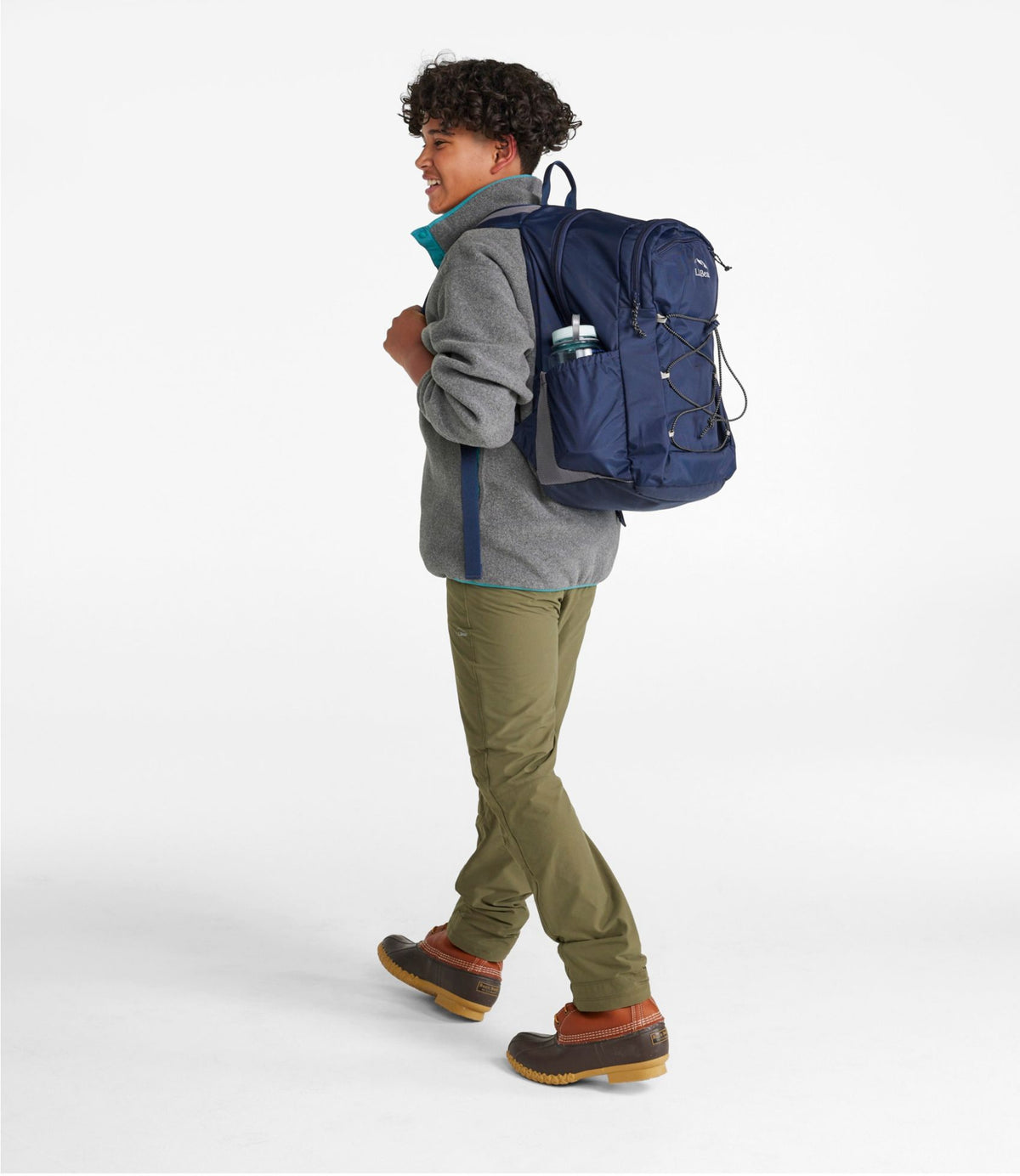 L.L.Bean Comfort Carry Laptop Pack, 36L Classic Navy