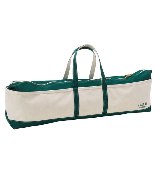 L.L.Bean Maine Coast Croquet Boat and Tote Dark Green