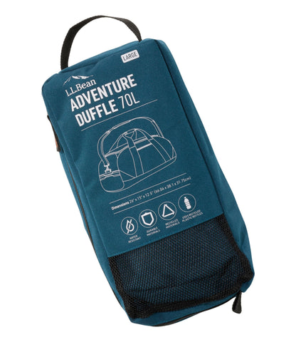 L.L.Bean Adventure Duffle, Large, 70L Dark Red