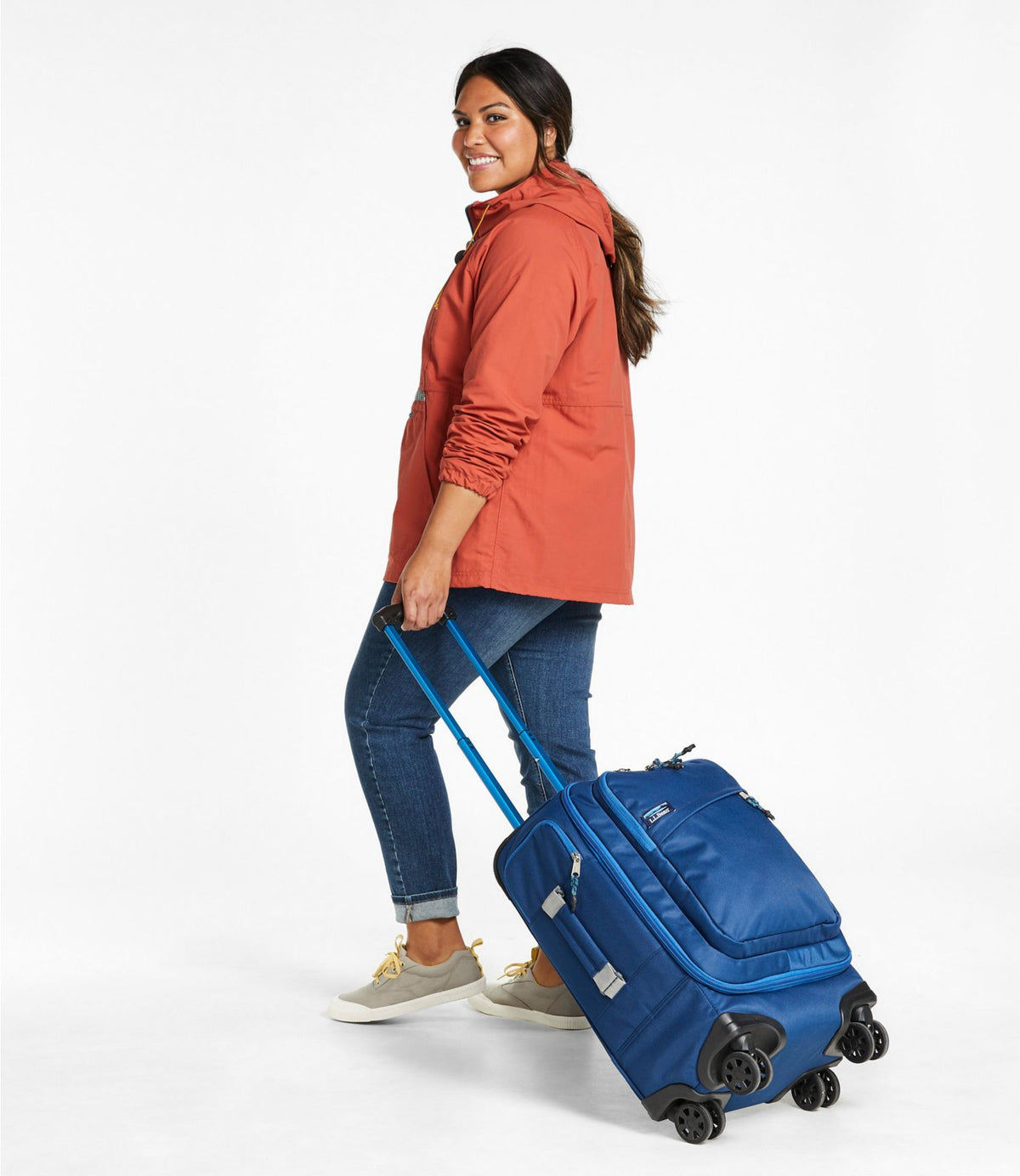 L.L.Bean Carryall Spinner Pullman, Medium Coal