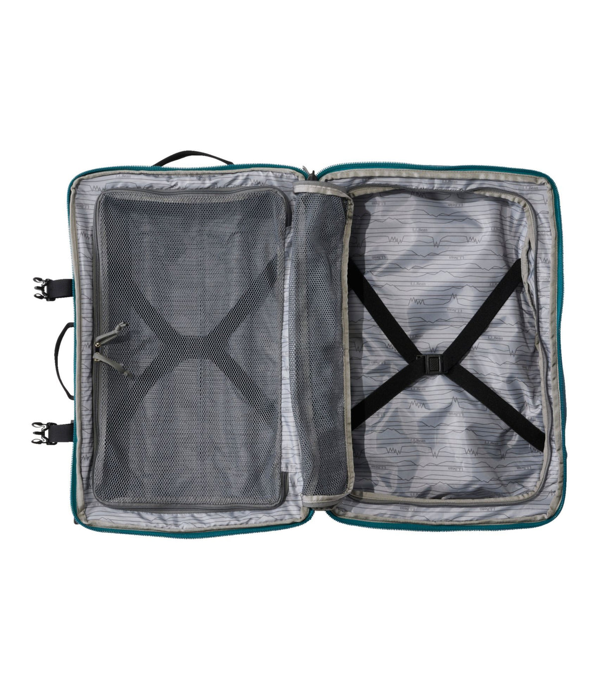L.L.Bean Approach Rolling Gear Bag, Medium Forest Shade