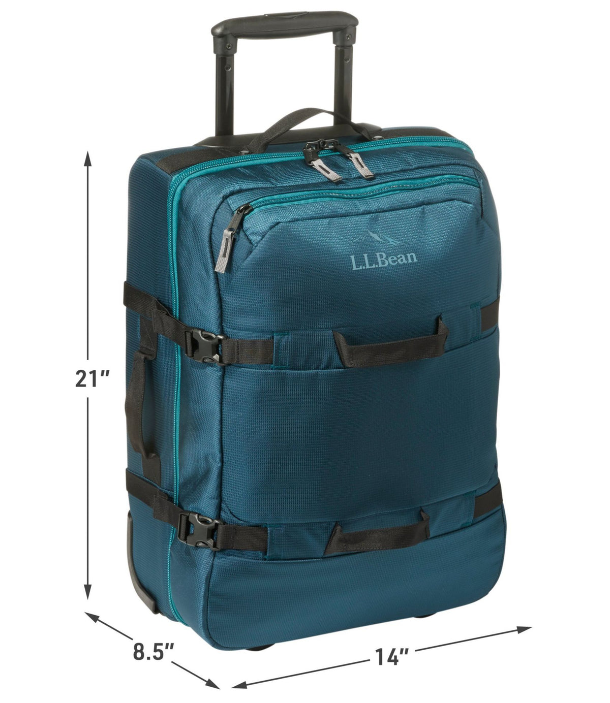 L.L.Bean Approach Rolling Gear Bag, Medium Forest Shade