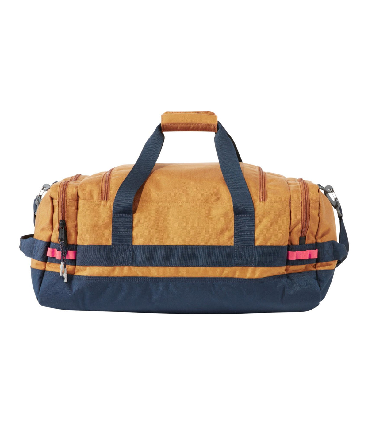L.L.Bean Mountain Classic Cordura Duffle, Small Antique Gold/Navy