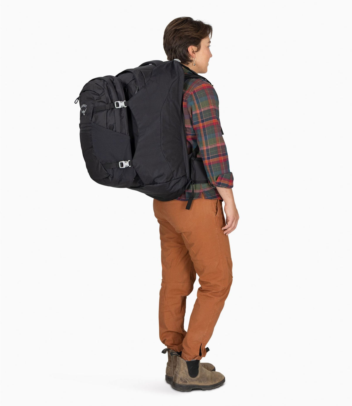 L.L.Bean Women's Osprey Pack Fairview Pack, 55L Black