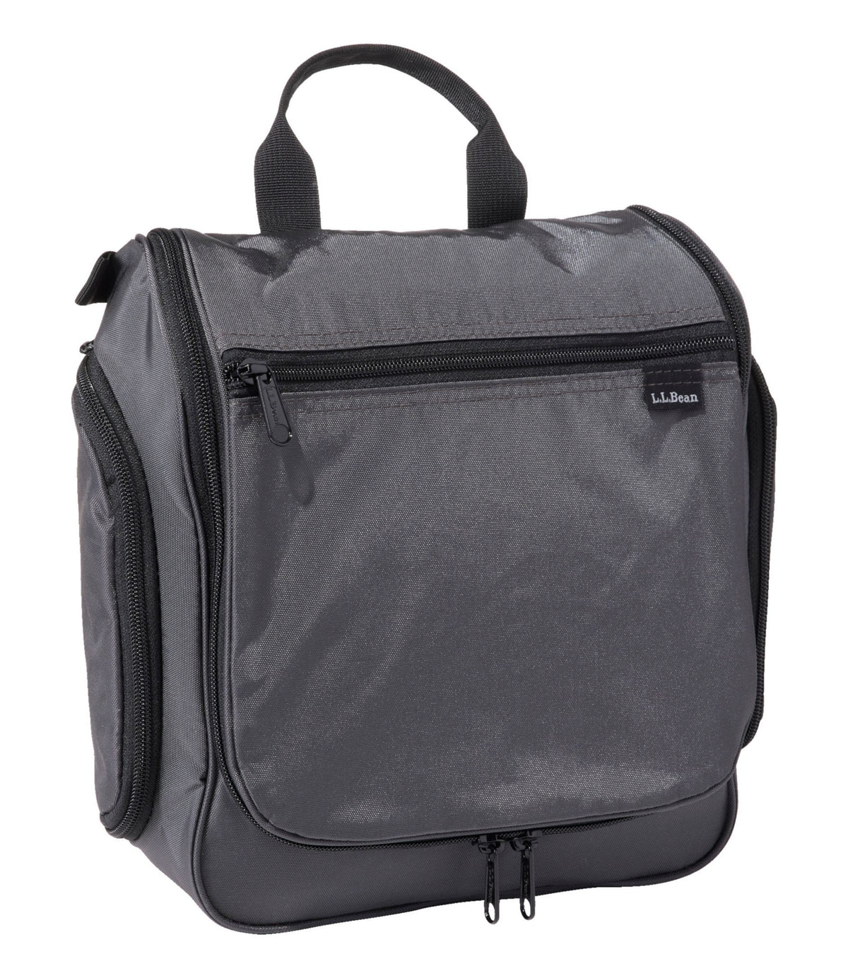 L.L.Bean Personal Organizer Toiletry Bag, Medium Alloy Gray
