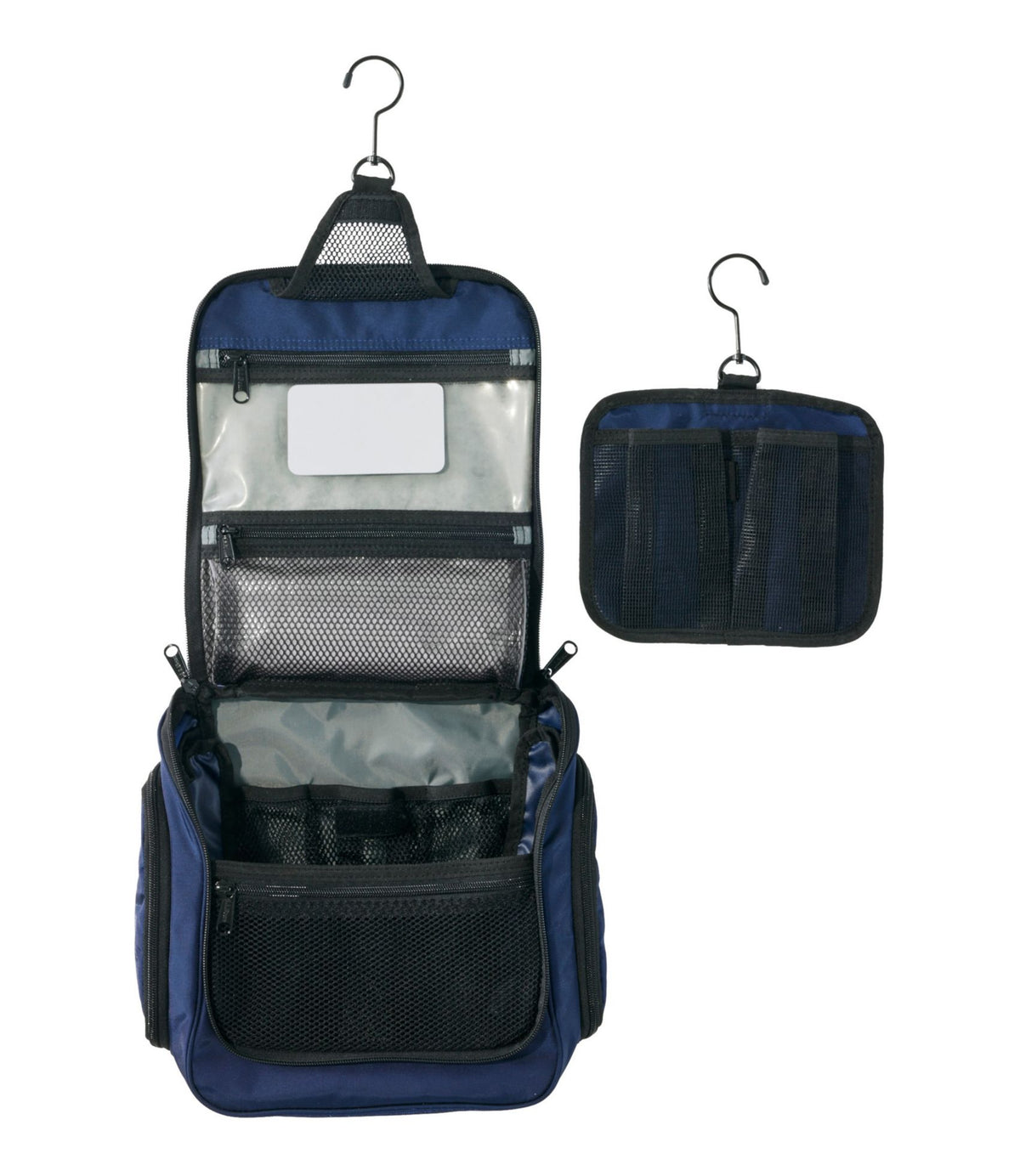 L.L.Bean Personal Organizer Toiletry Bag, Medium Alloy Gray