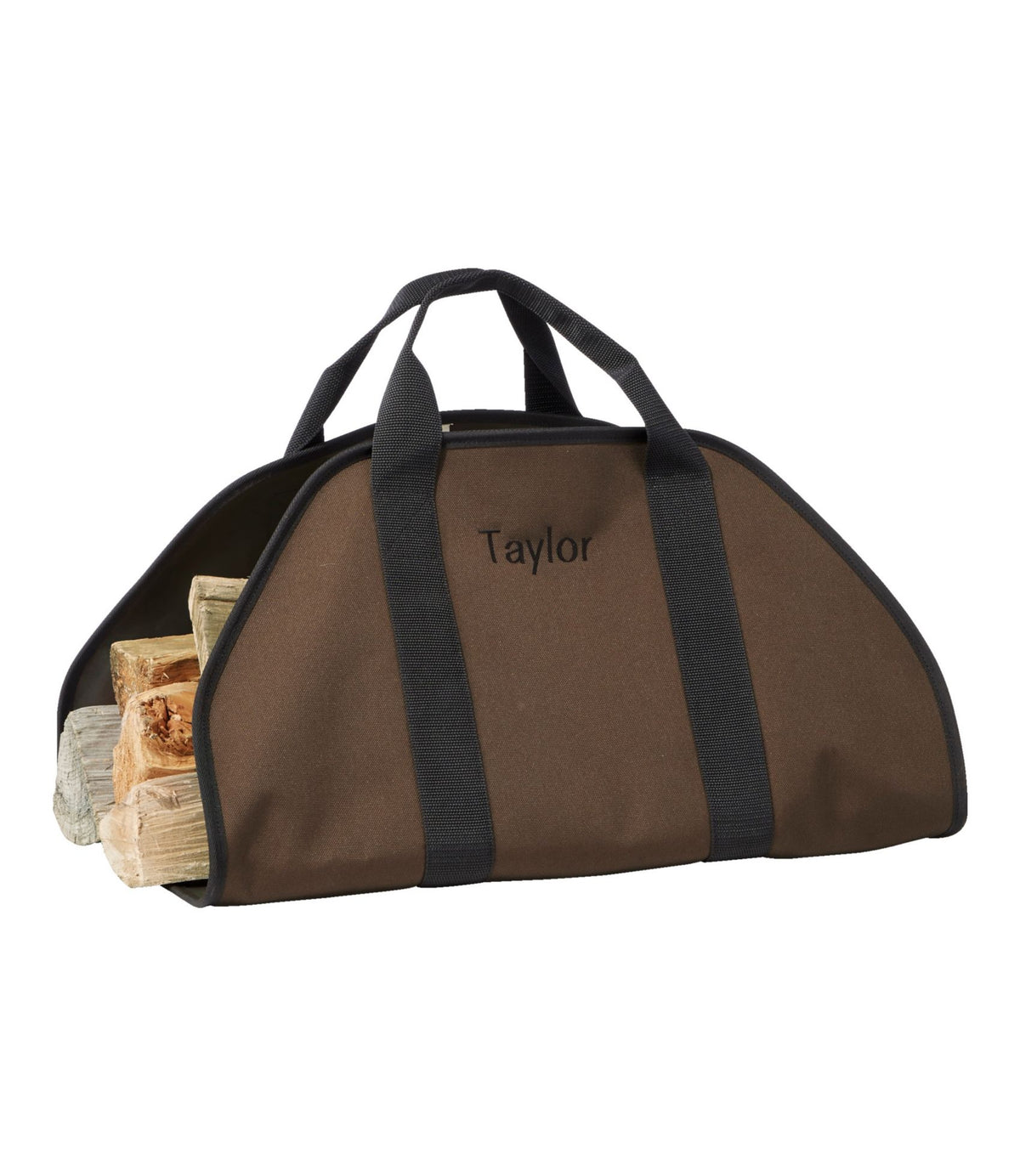 L.L.Bean Dura-Tough Sling Log Carrier Bark
