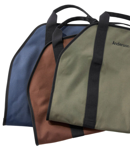 L.L.Bean Dura-Tough Sling Log Carrier Bark