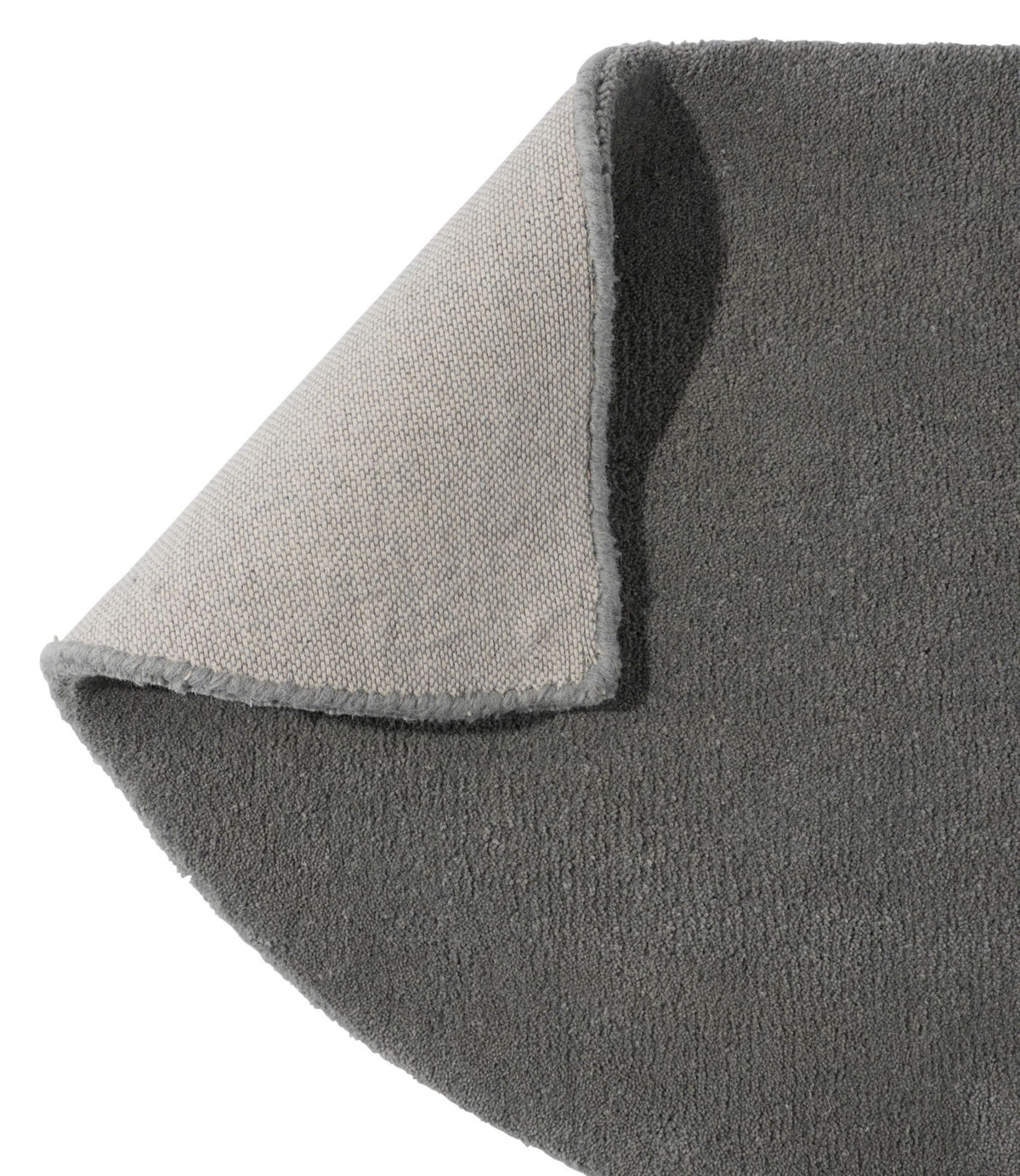 L.L.Bean Wool Hearth Rug, Crescent Olive