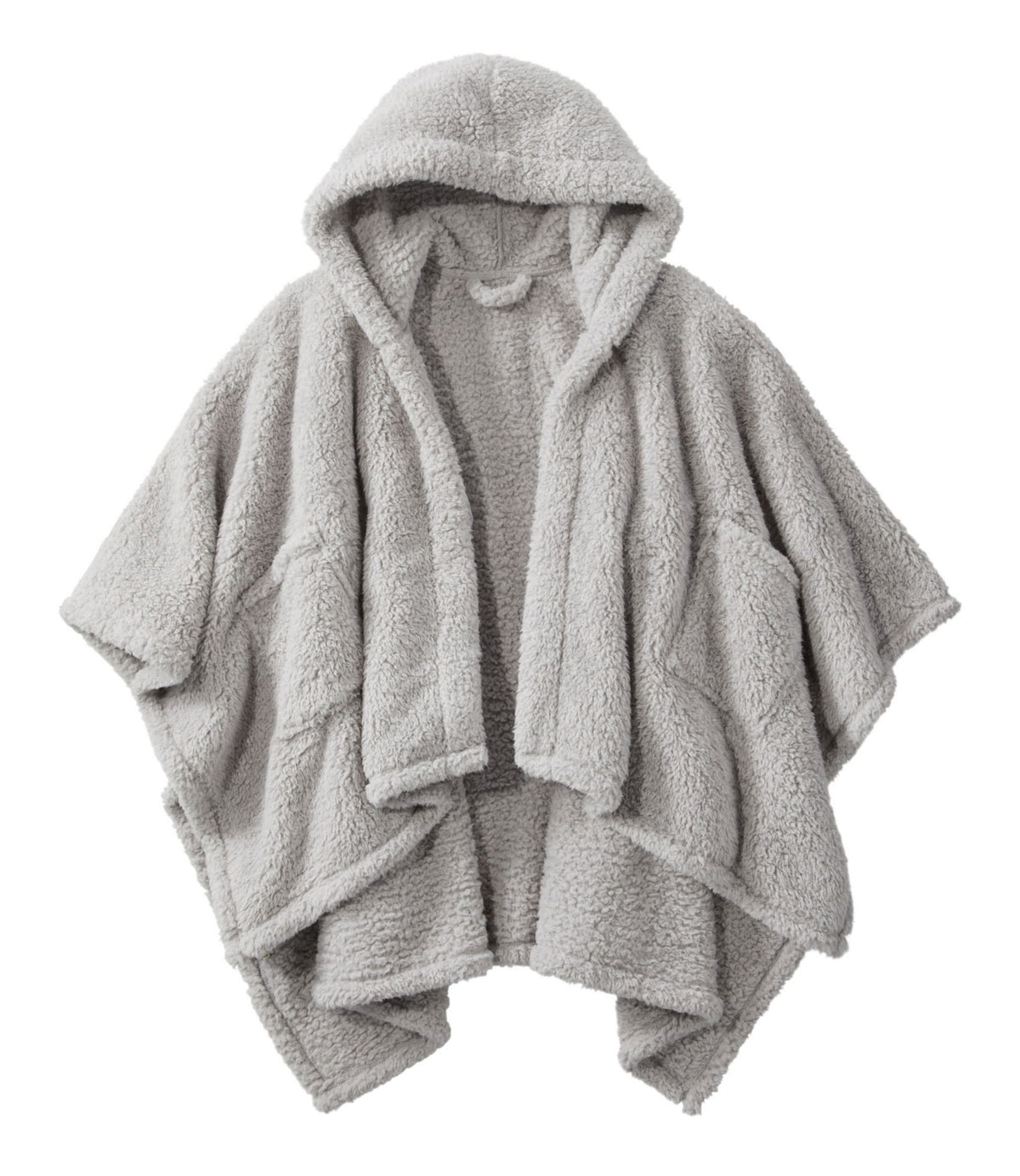 L.L.Bean Cozy Sherpa Wearable Throw Gray