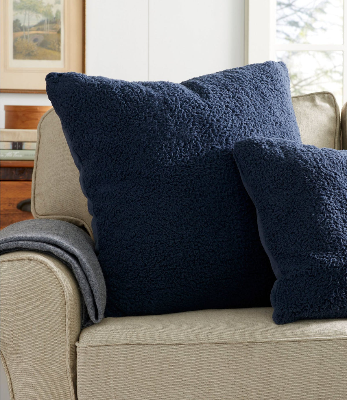 L.L.Bean Wicked Plush Throw Pillow