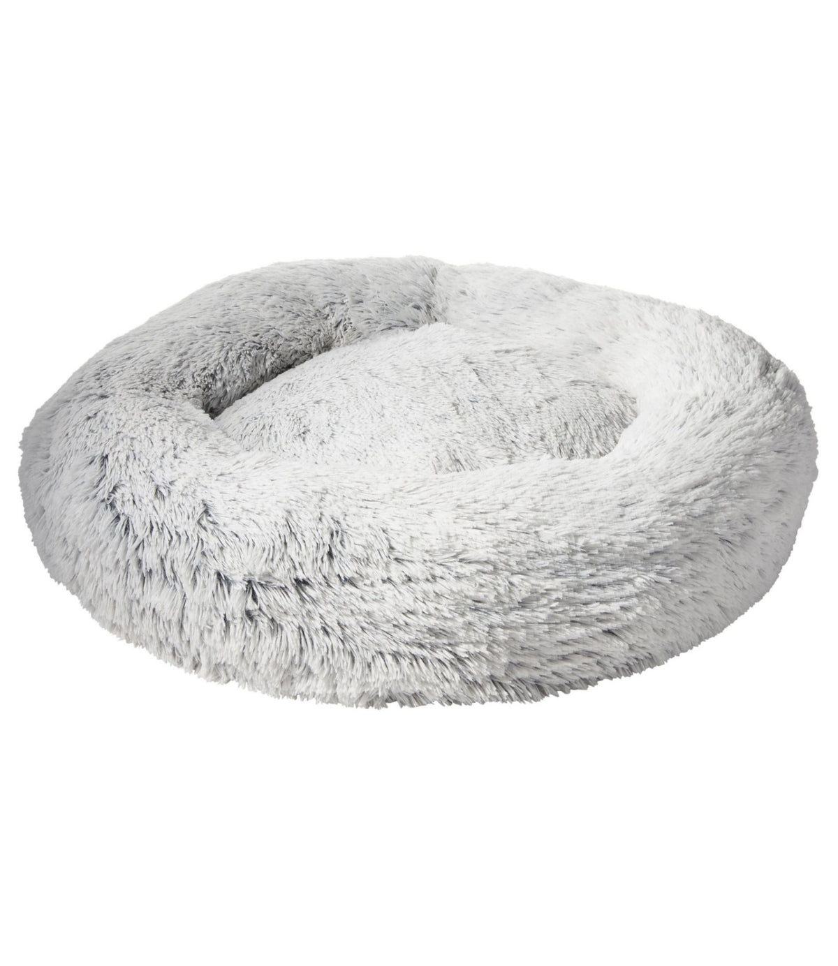L.L.Bean Plush Cuddler Dog Bed Gray