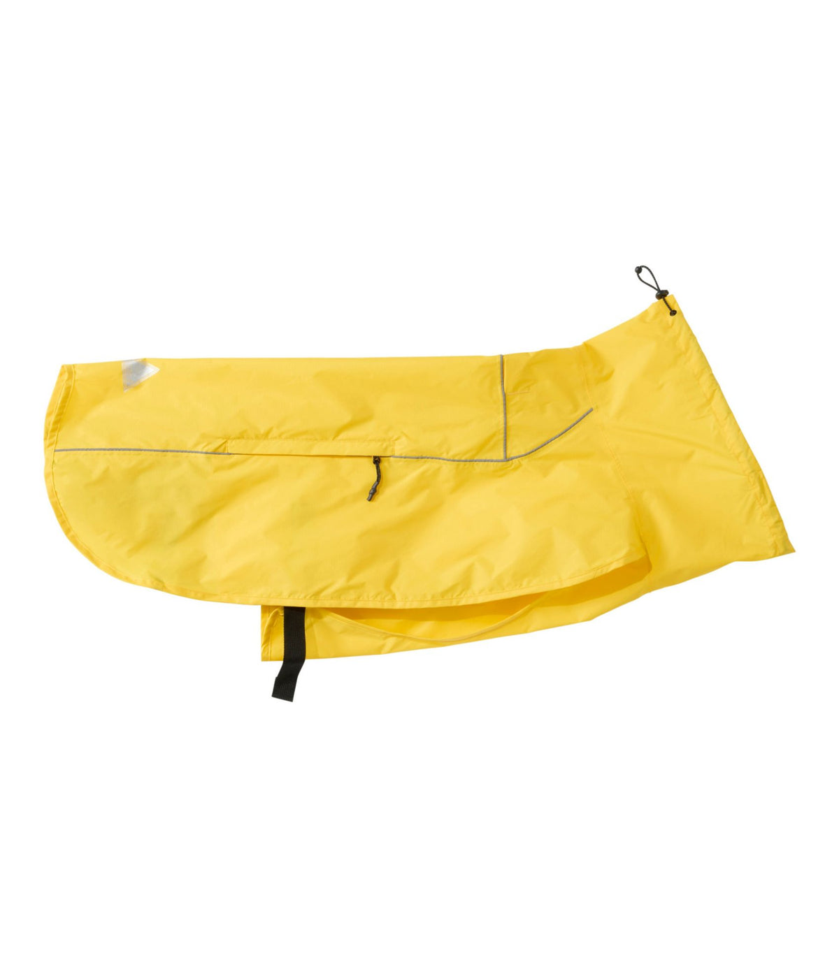 L.L.Bean Discovery Dog Rain Jacket Bright Yellow