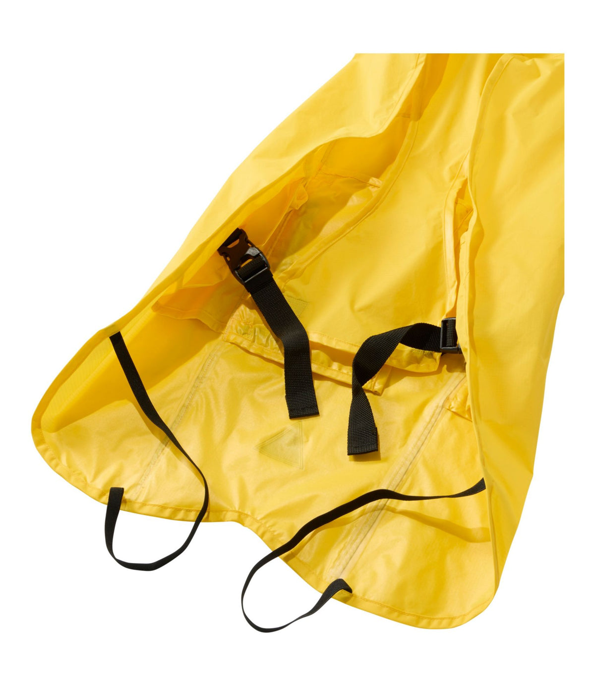 L.L.Bean Discovery Dog Rain Jacket Bright Yellow