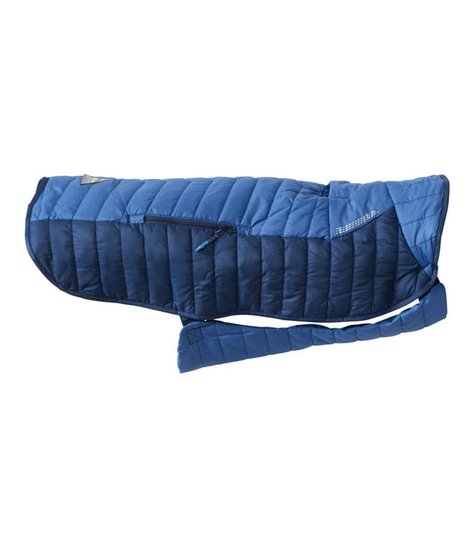 L.L.Bean Packaway Insulated Dog Jacket Nautical Navy/Deep Blue