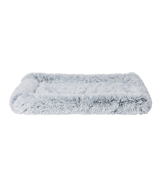 L.L.Bean Plush Dog Crate Pad Gray