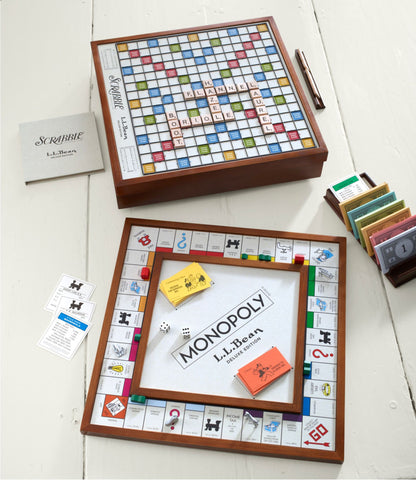 L.L.Bean L.L.Bean Deluxe Scrabble/Monopoly