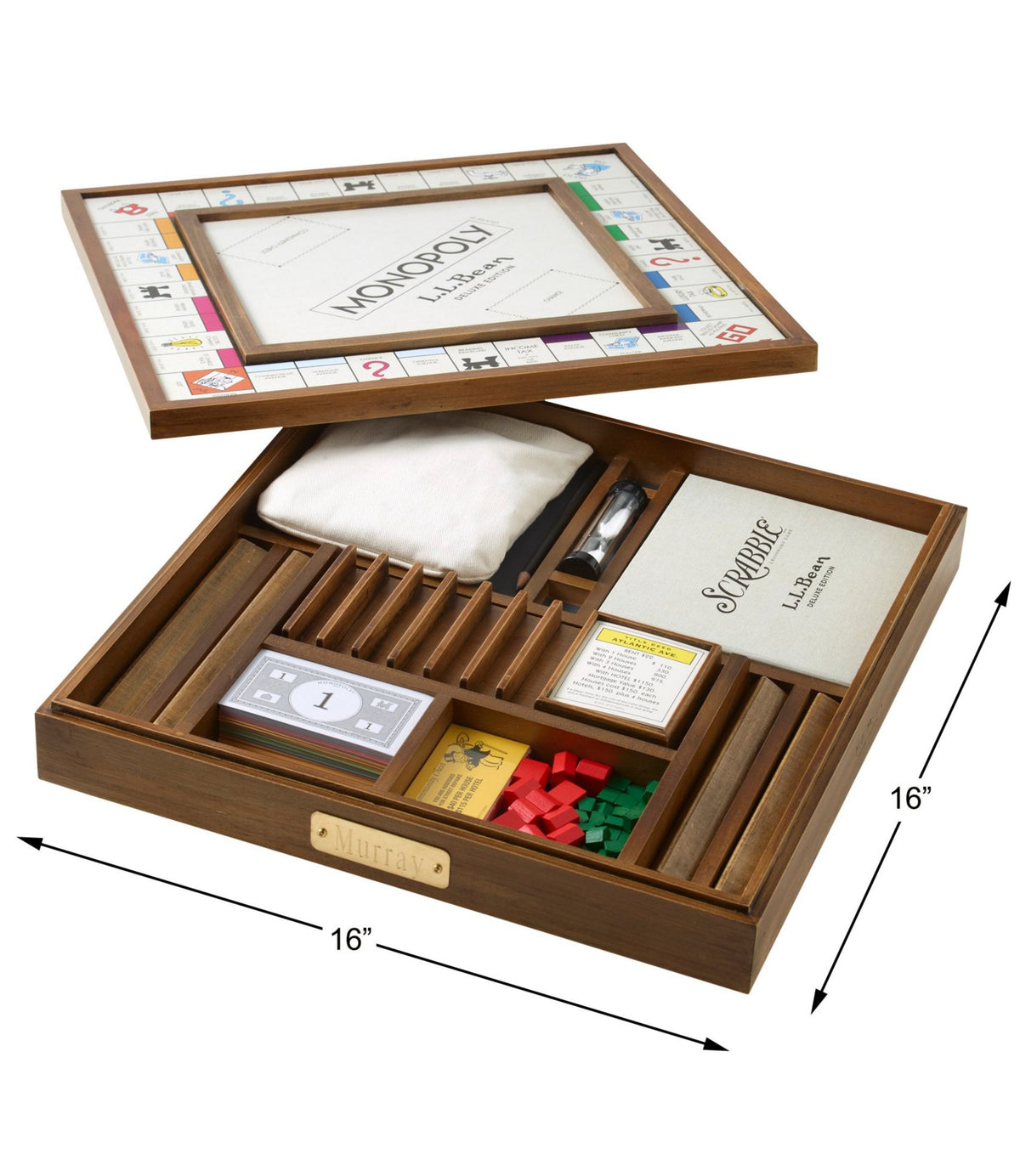 L.L.Bean L.L.Bean Deluxe Scrabble/Monopoly