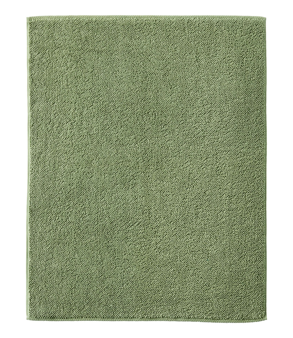 L.L.Bean Organic Textured Cotton Bath Mat Antique Pine