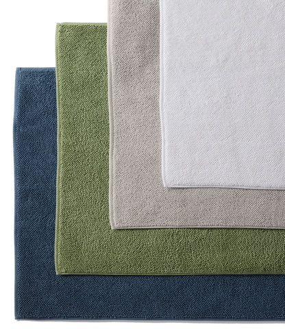 L.L.Bean Organic Textured Cotton Bath Mat Antique Pine