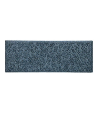 L.L.Bean Everyspace Recycled Waterhog Wide Doormat, Foliage Bluestone