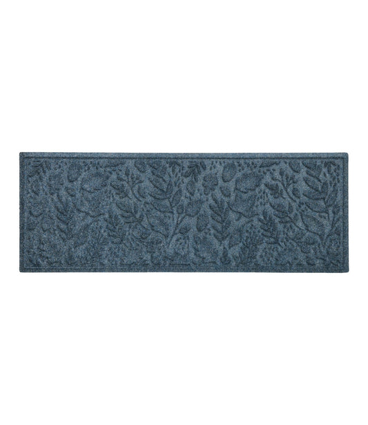 L.L.Bean Everyspace Recycled Waterhog Wide Doormat, Foliage Bluestone