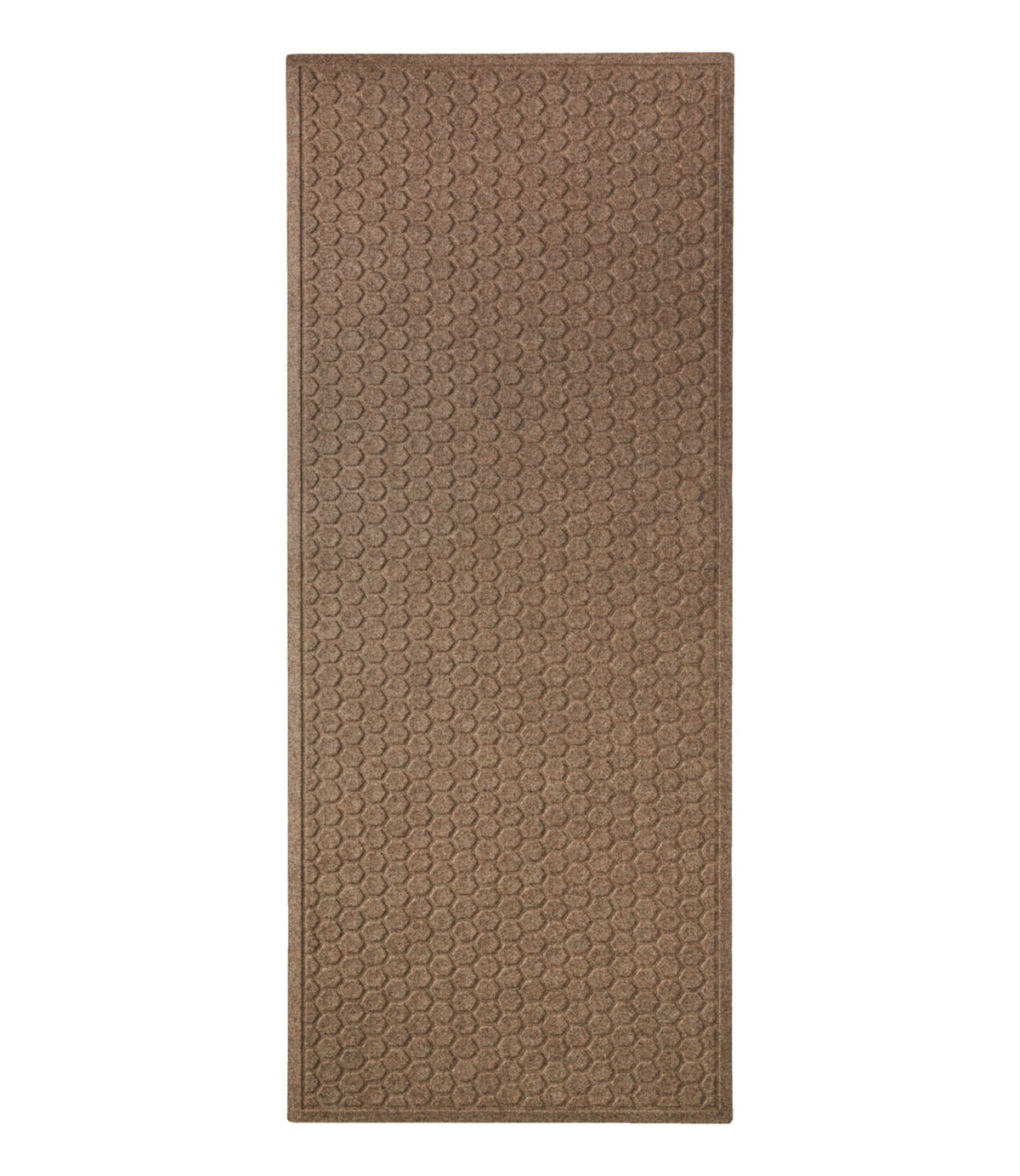 L.L.Bean Washable Waterhog Runner, Honeycomb Sand