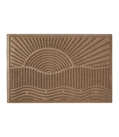 L.L.Bean Everyspace Recycled Waterhog Doormat, Sunrise Camel