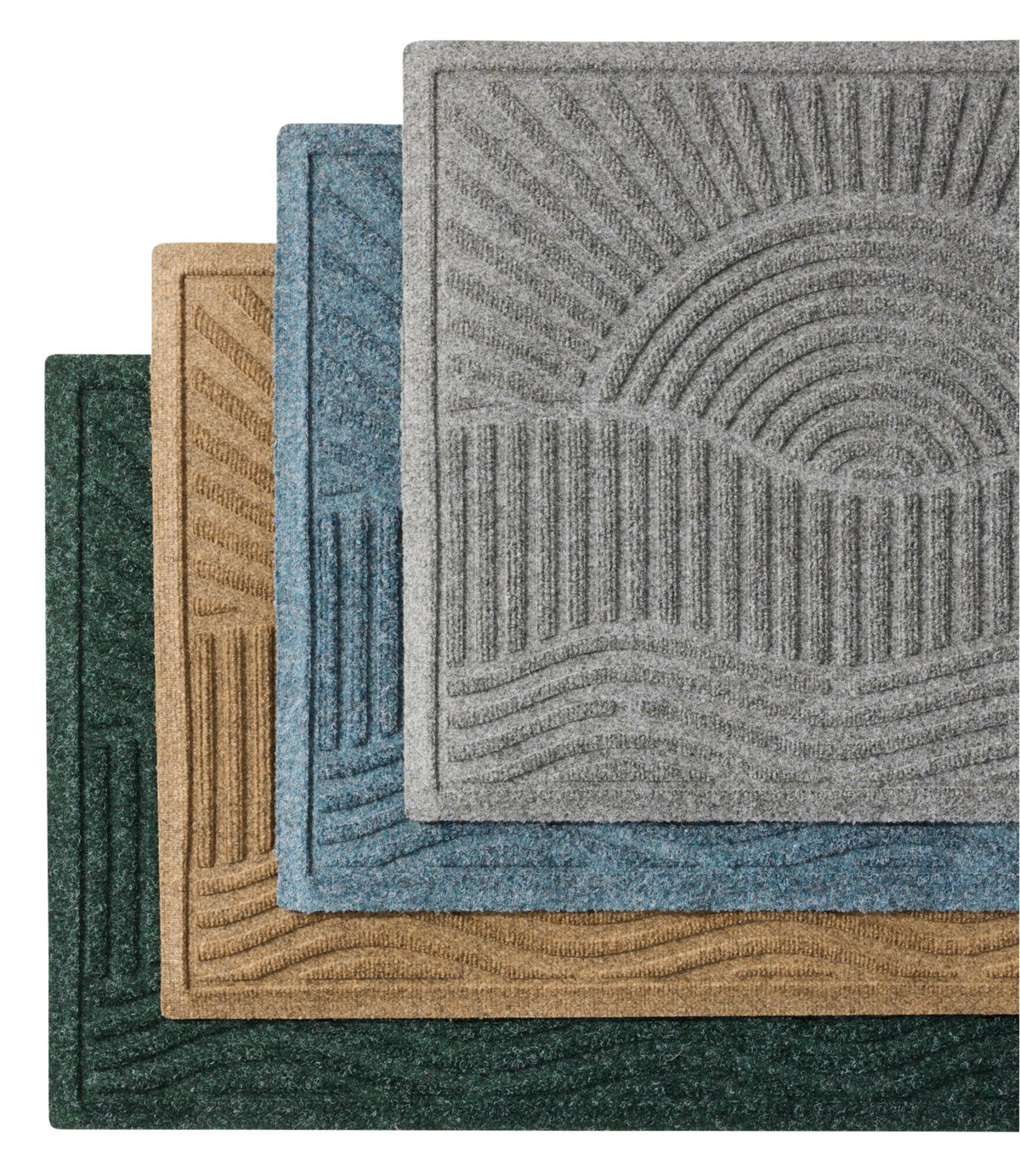 L.L.Bean Everyspace Recycled Waterhog Doormat, Sunrise Camel