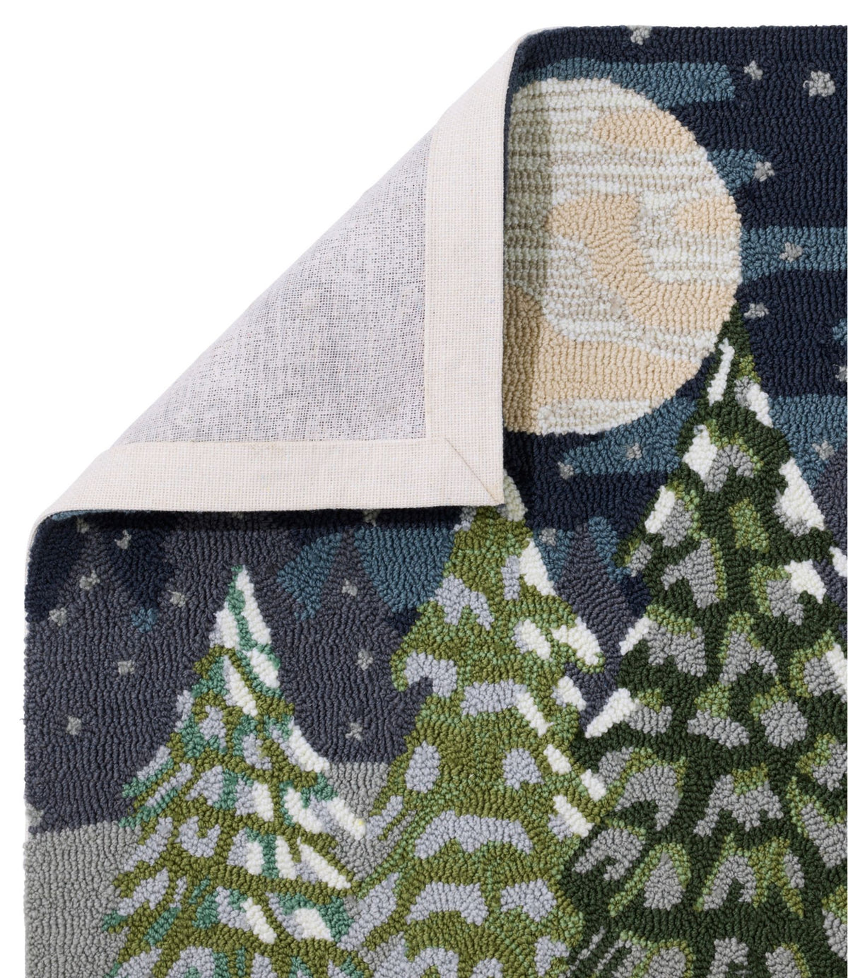 L.L.Bean Indoor/Outdoor Vacationland Runner, Treeline Pine Multi