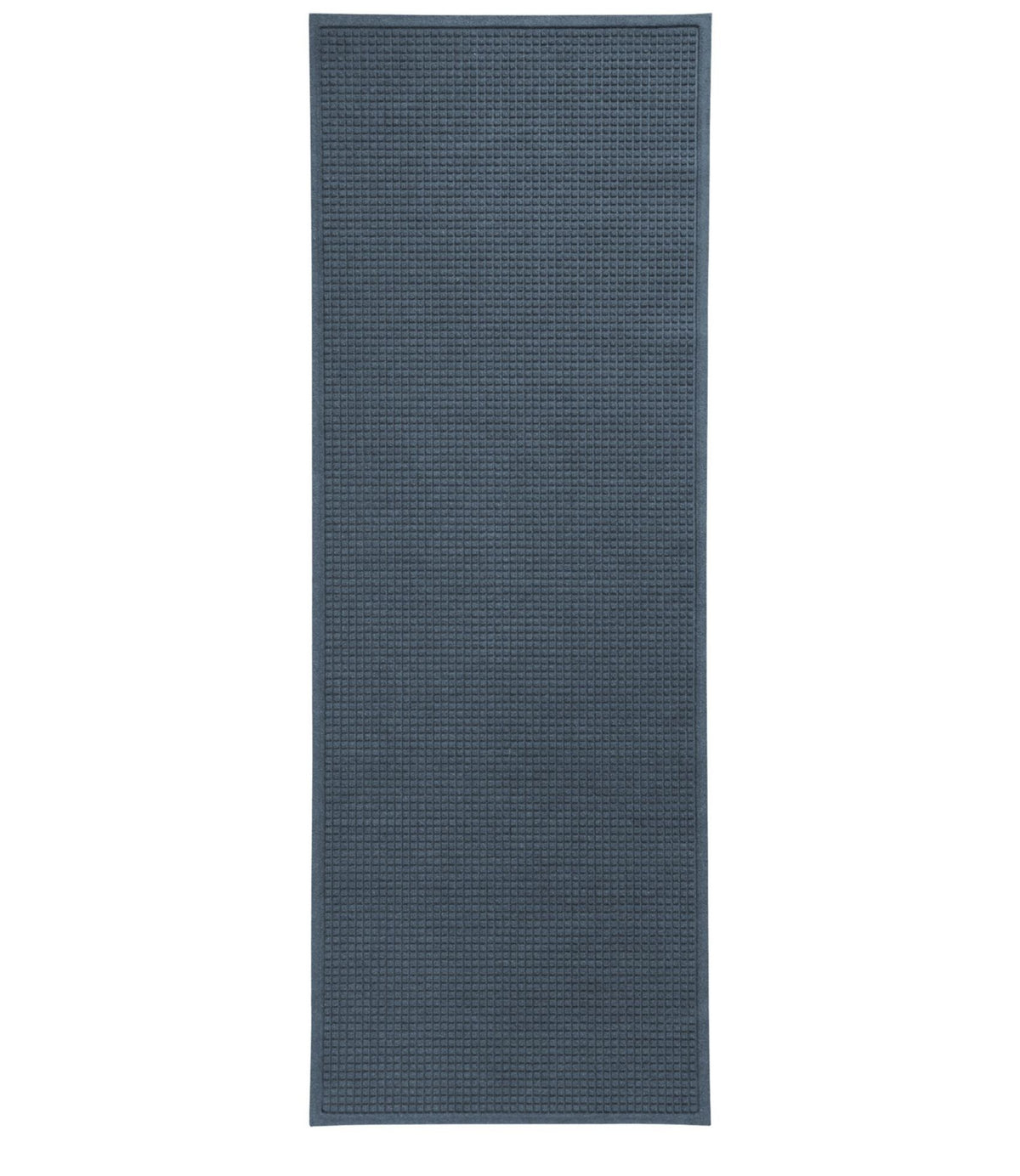 L.L.Bean Everyspace Recycled Waterhog Mat, 3' Wide Bluestone