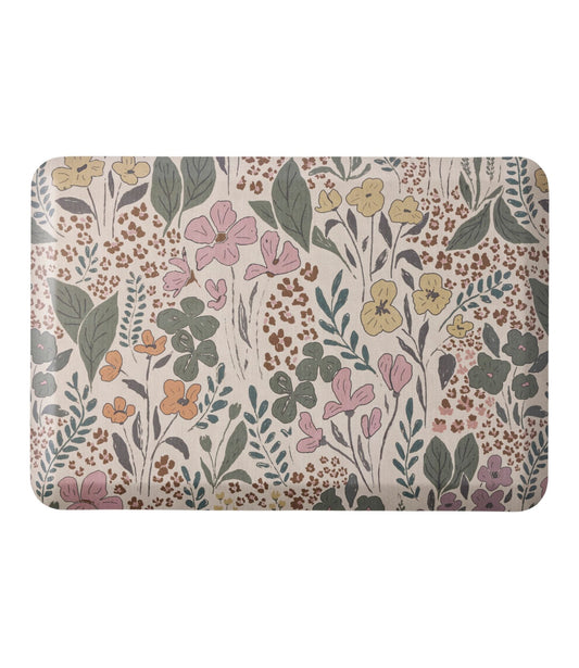 L.L.Bean Happy Feet Comfort Mat, Floral Multi