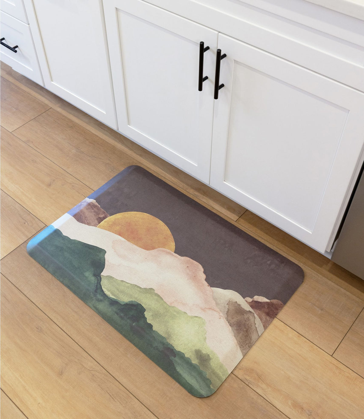 L.L.Bean Happy Feet Comfort Mat, Sunset Multi