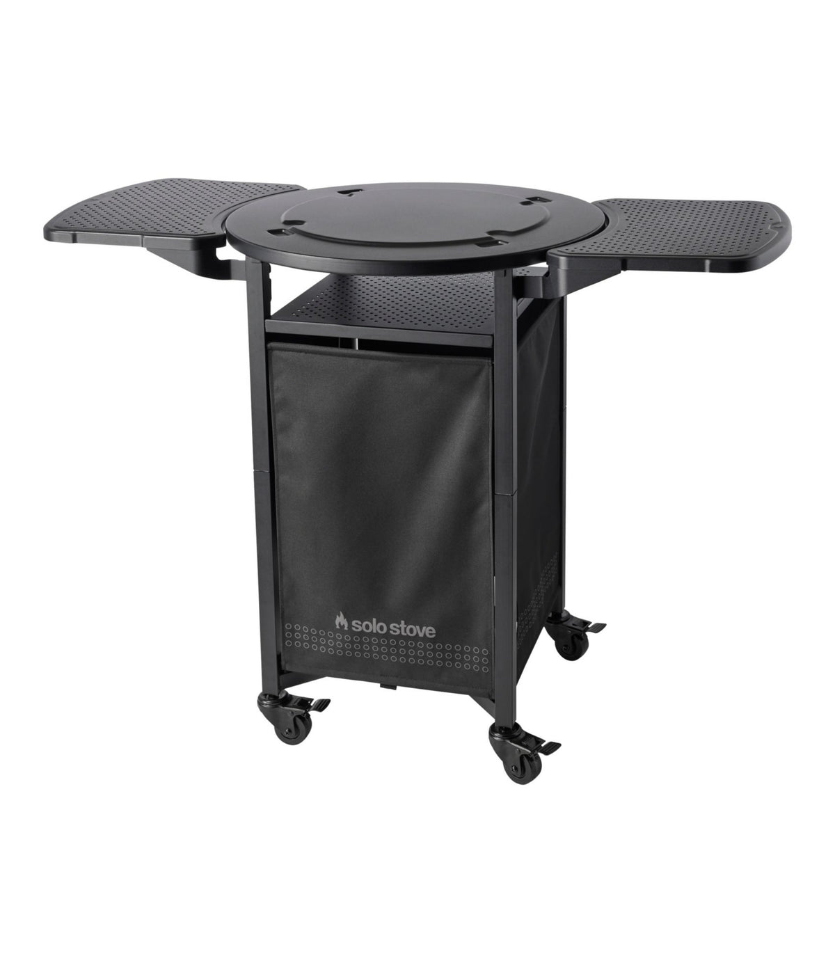 L.L.Bean Solo Stove Pi Prime Gas Pizza Oven Cart Black