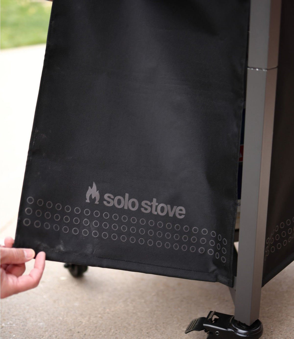 L.L.Bean Solo Stove Pi Prime Gas Pizza Oven Cart Black