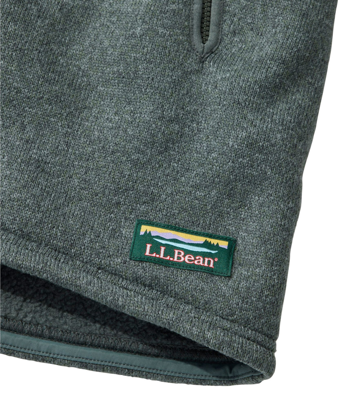 L.L.Bean Women's Bean's Sweater Fleece Full-Zip Coat Ocean Blue
