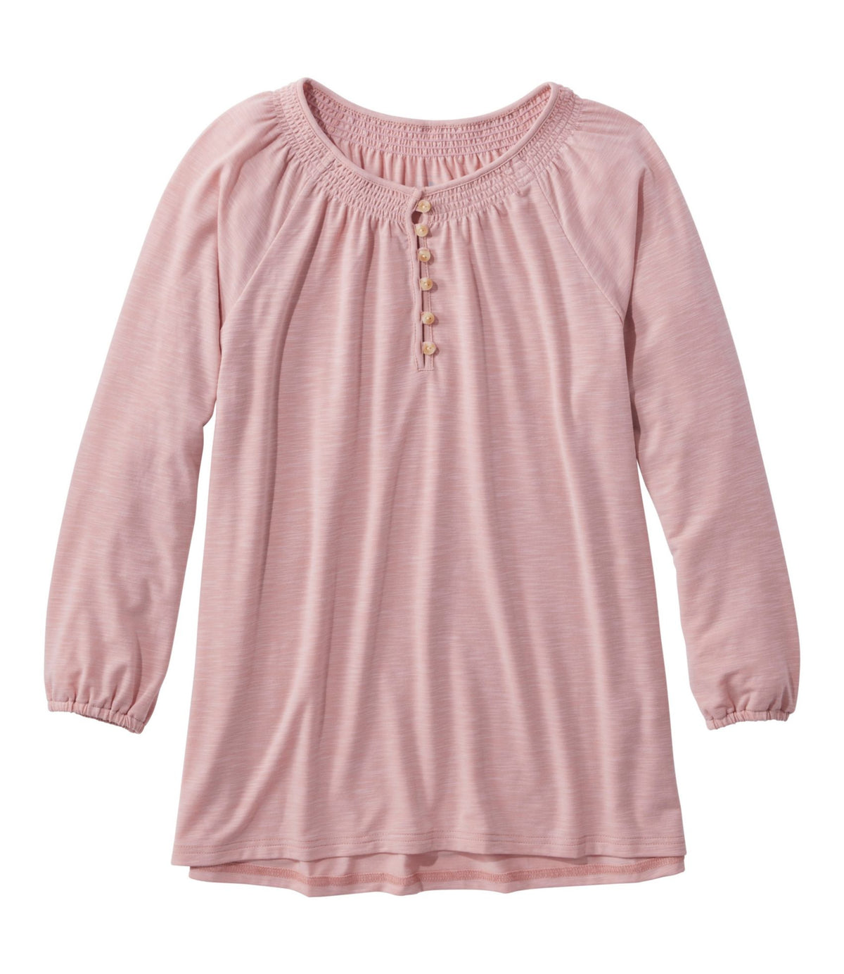 L.L.Bean Women's Camden Hills Tee, Three-Quarter-Sleeve Adobe Rose