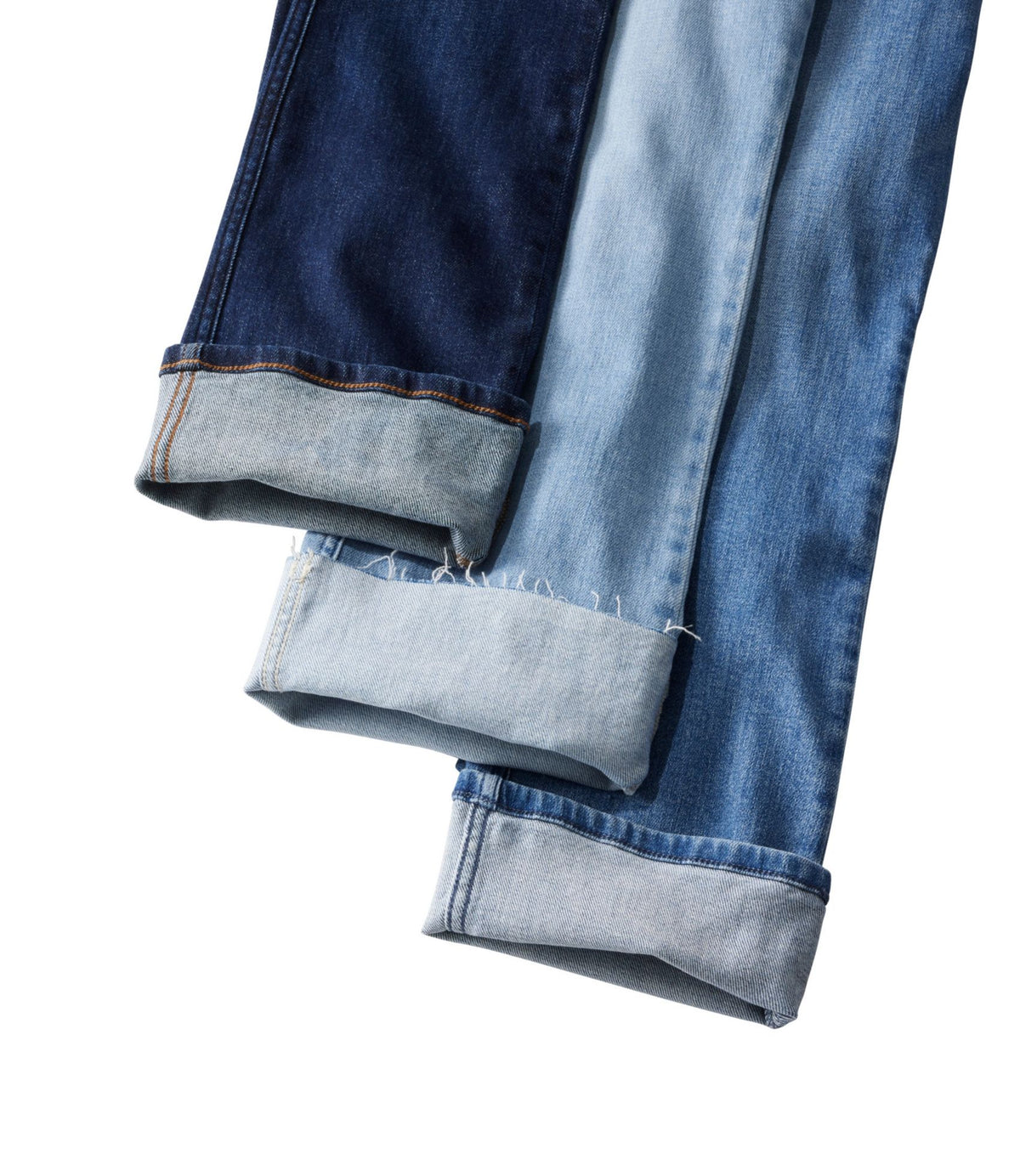 L.L.Bean Women's L.L.Bean Everyday Stretch Jeans, High-Rise Mini Bootcut Ankle Authentic Bright Wash