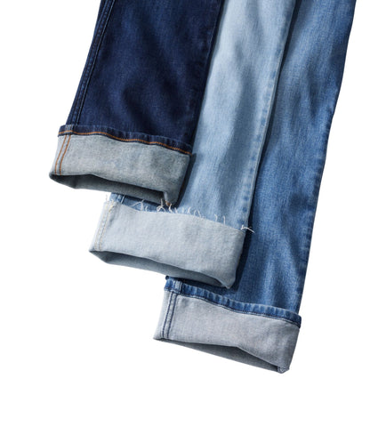 L.L.Bean Women's L.L.Bean Everyday Stretch Jeans, High-Rise Mini Bootcut Ankle Authentic Bright Wash