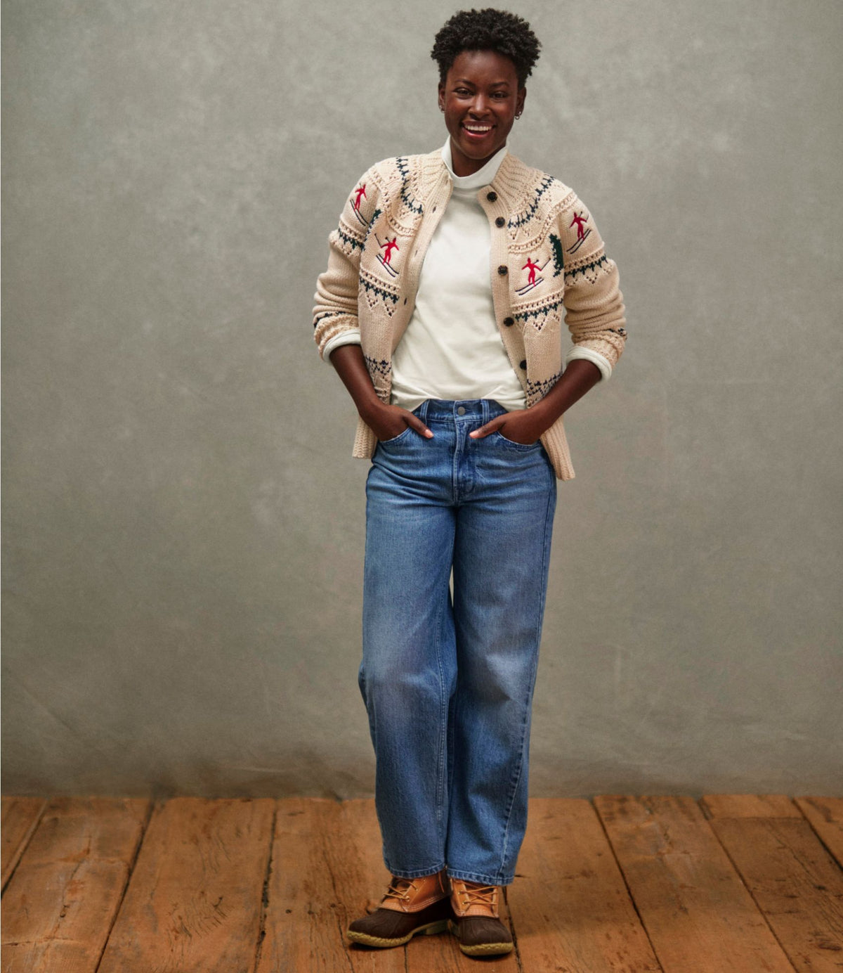 L.L.Bean Women's Signature 1912 Premium Jeans, High-Rise Barrel Ankle Authentic Dark