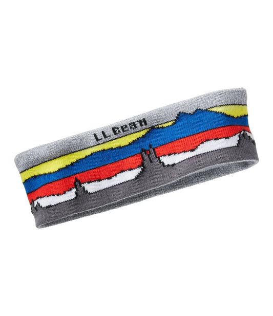 L.L.Bean Kids' L.L.Bean Katahdin Earband Black/White