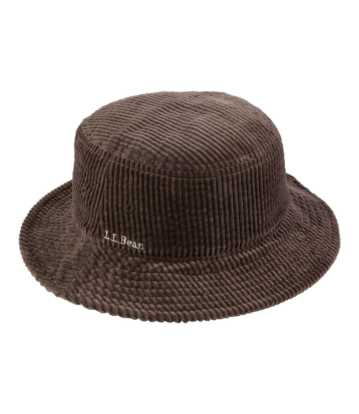 L.L.Bean Kids' Bean's Cord Bucket Hat Dark Cinder
